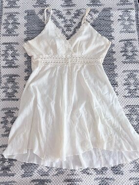 MKM Designs Cream Lace-Trim Cami